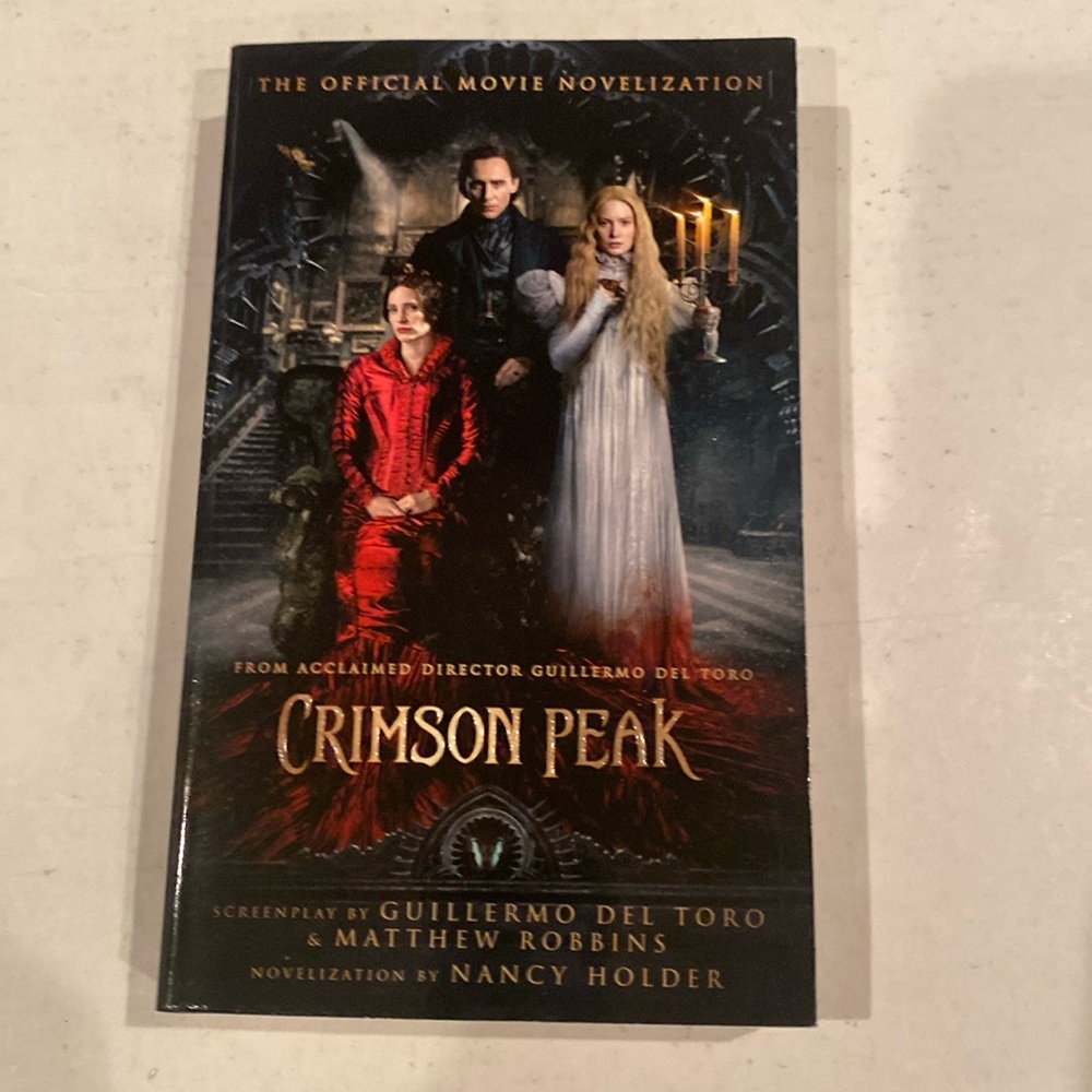“Crimson Peak,” Paperback